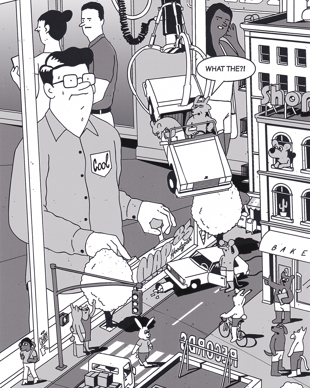 Busy Street With Cars